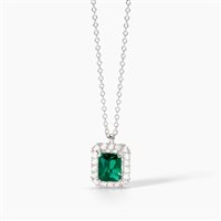 Collana Mabina Donna Desiderio infinito in Argento Cristallo artificiale 553735 - 553735